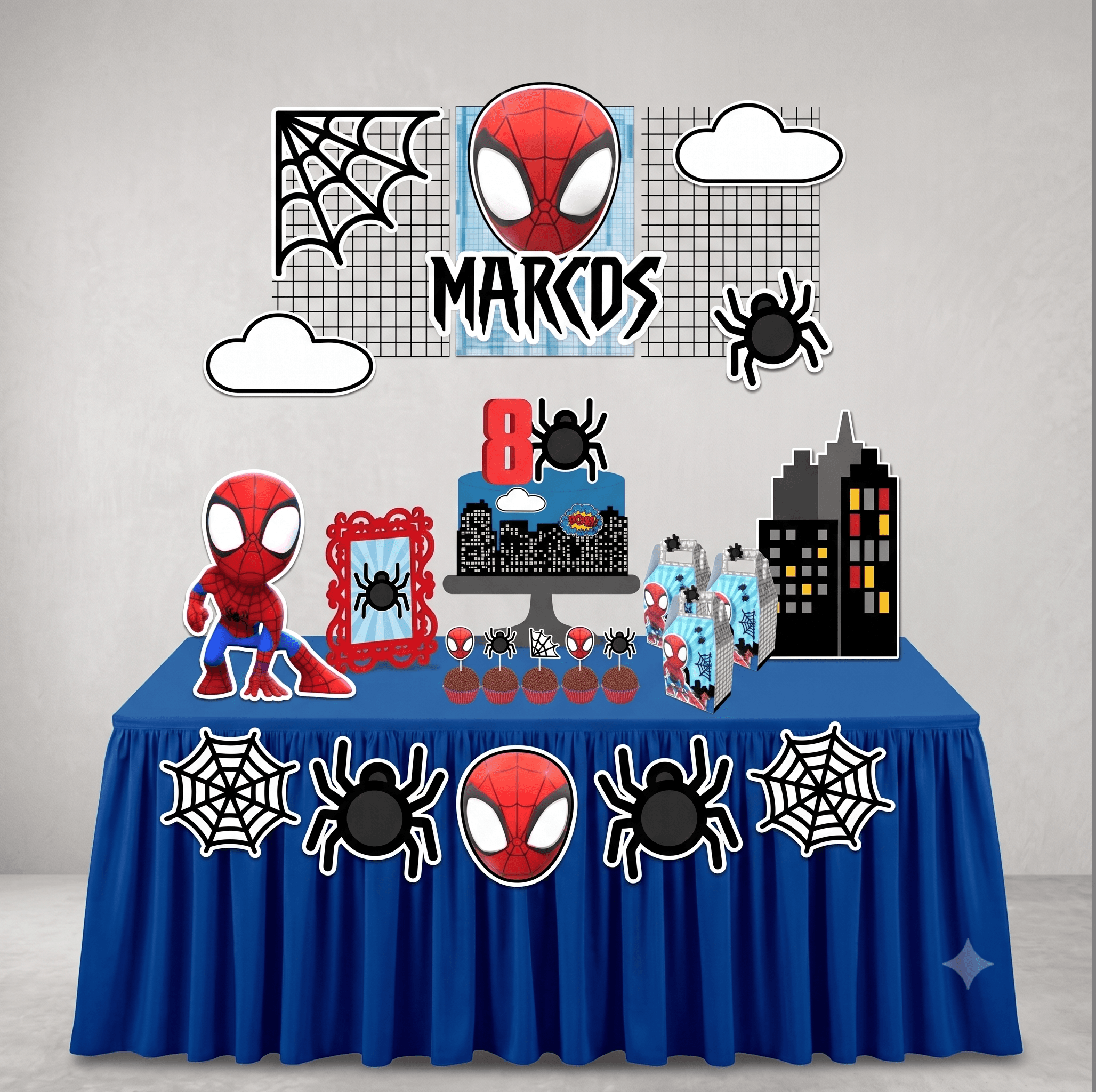 Kit Festa Homem Aranha