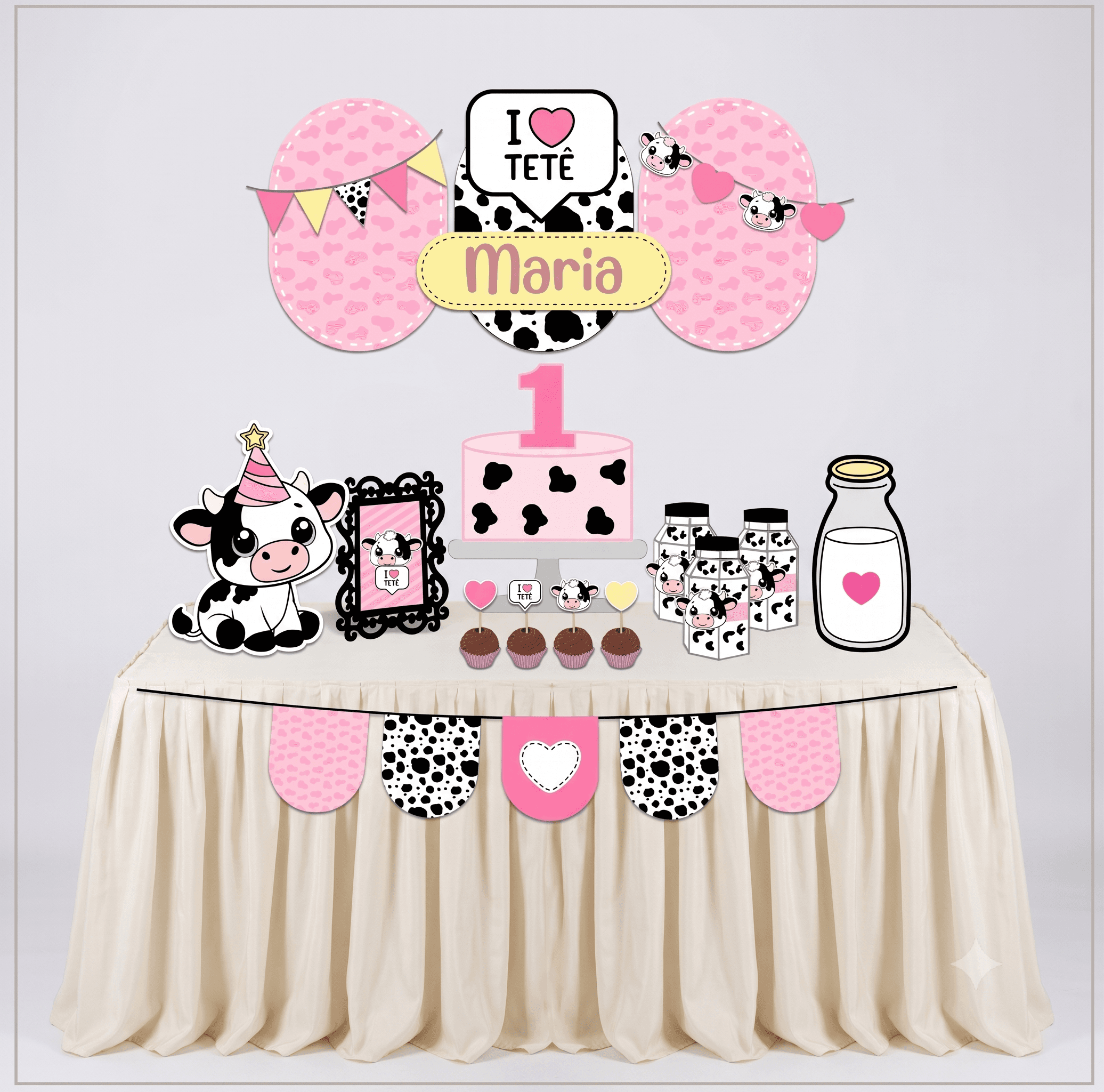Kit Festa Tetê Menina