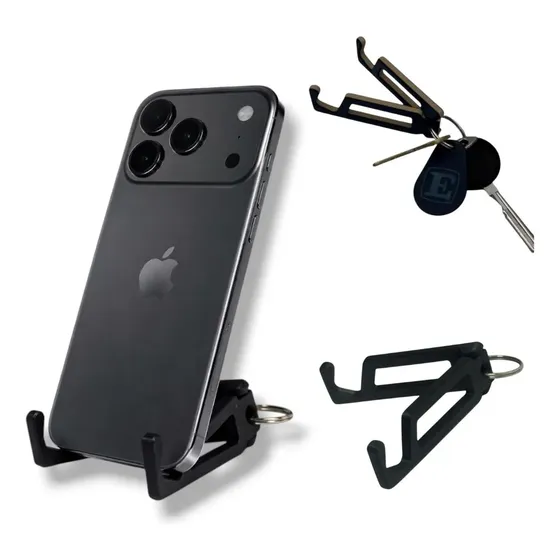 Chaveiro Suporte Celular Dobrável X
