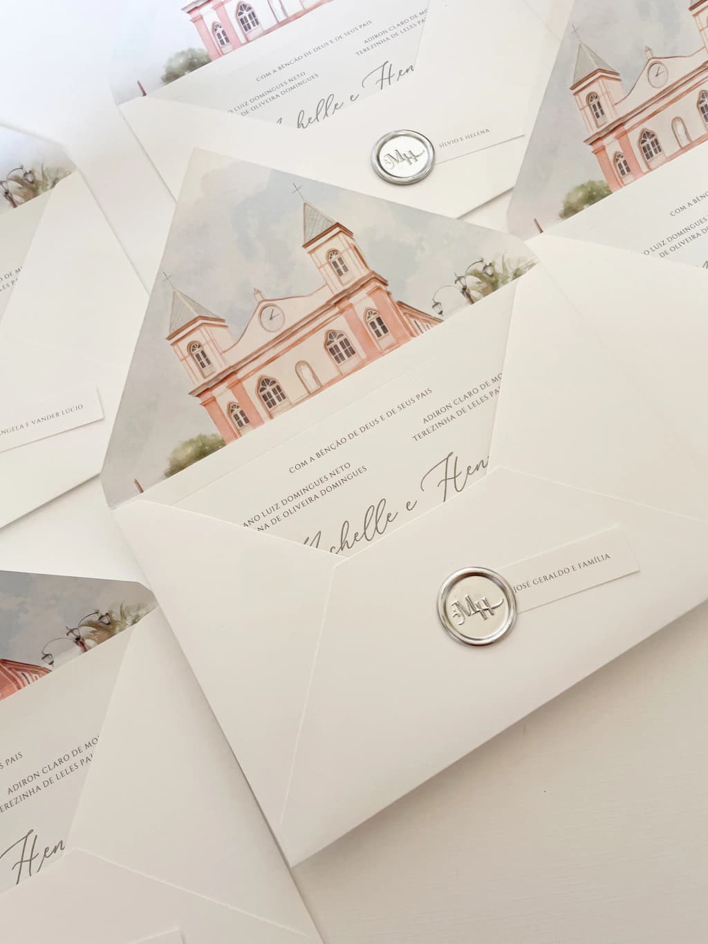 Envelope Forrado + Relevo