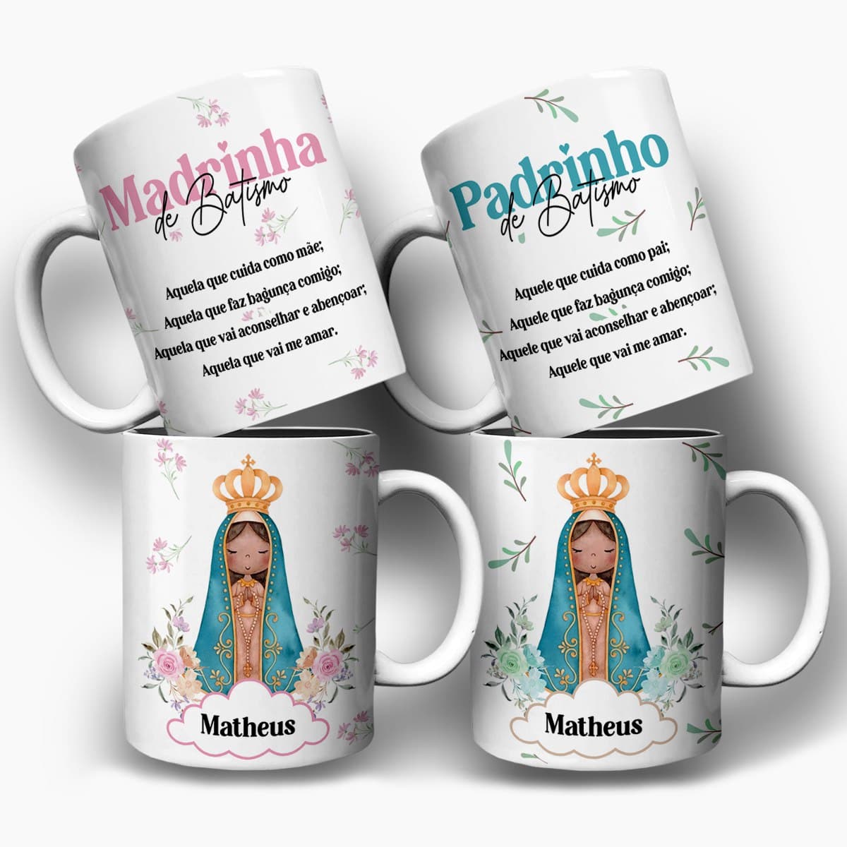 Kit Padrinhos de Batismo