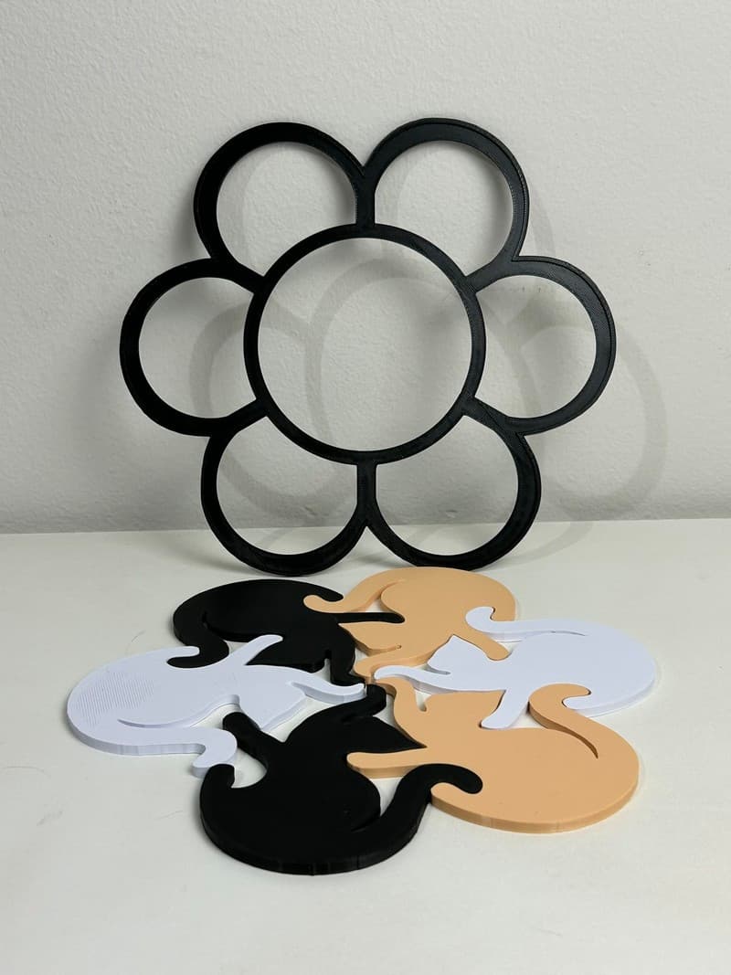Kit Porta-copo Gatinhos