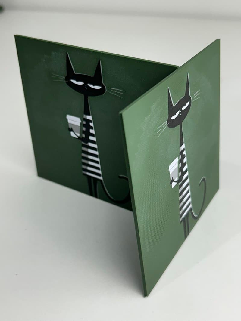 Porta-copos Gato Bravo