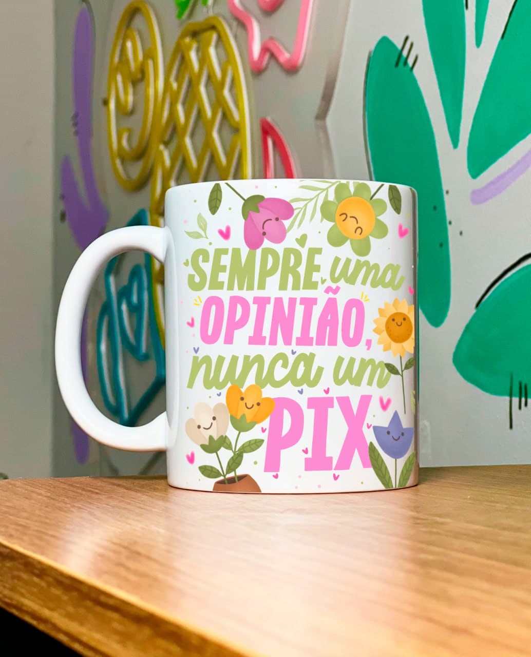 Opinião? Nunca. Um Pix?