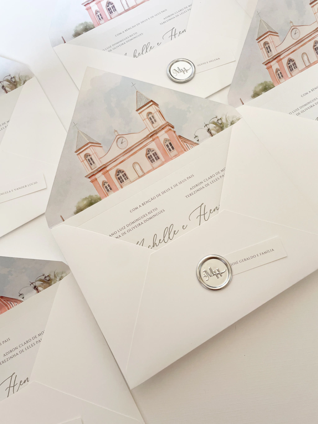 Envelope Forrado + Relevo